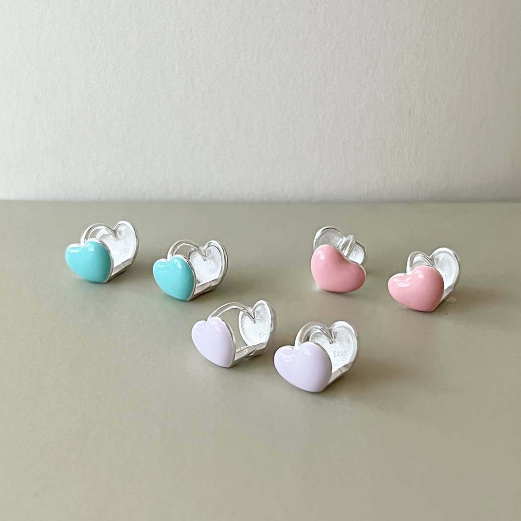 Candy Heart Earrings